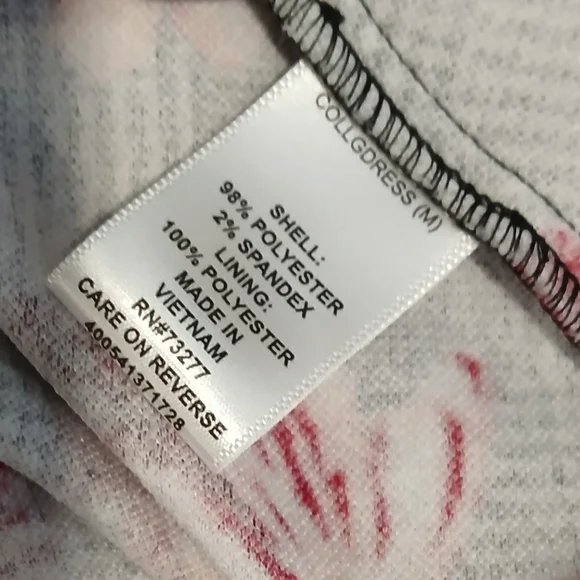 ELLE Mixed Print A-Line Dress - Picture 4 of 4